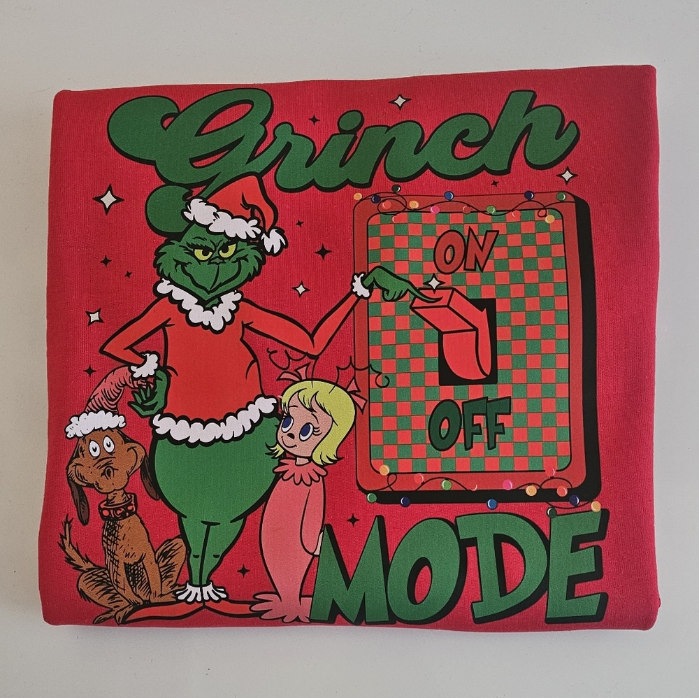 Christmas Grinch crewneck sweatshirt
